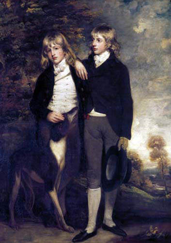 the honourable john cust and his brother the honourable henry cockayne cust